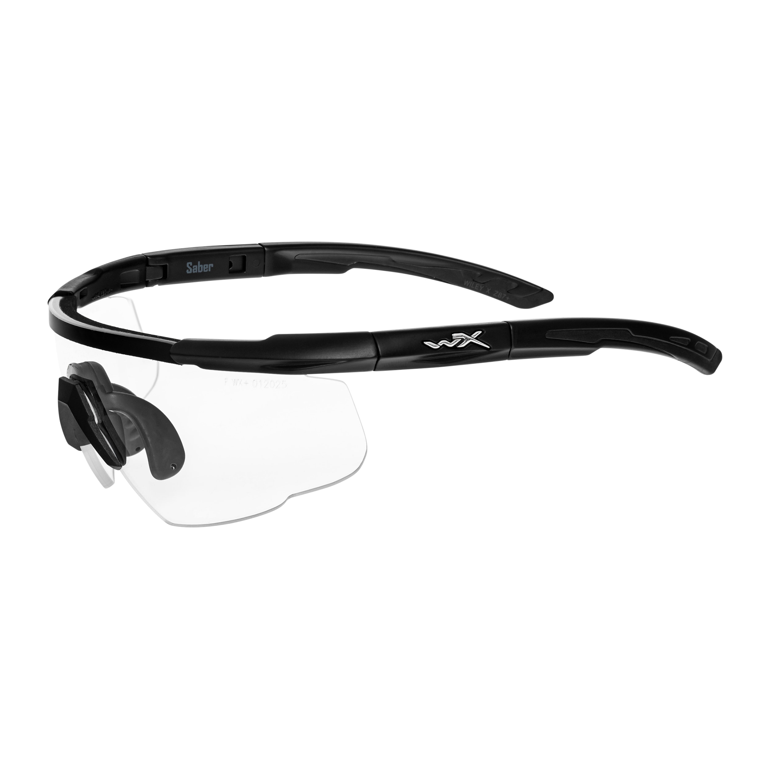 Okulary taktyczne Wiley X Saber Advanced - Clear Matte Black