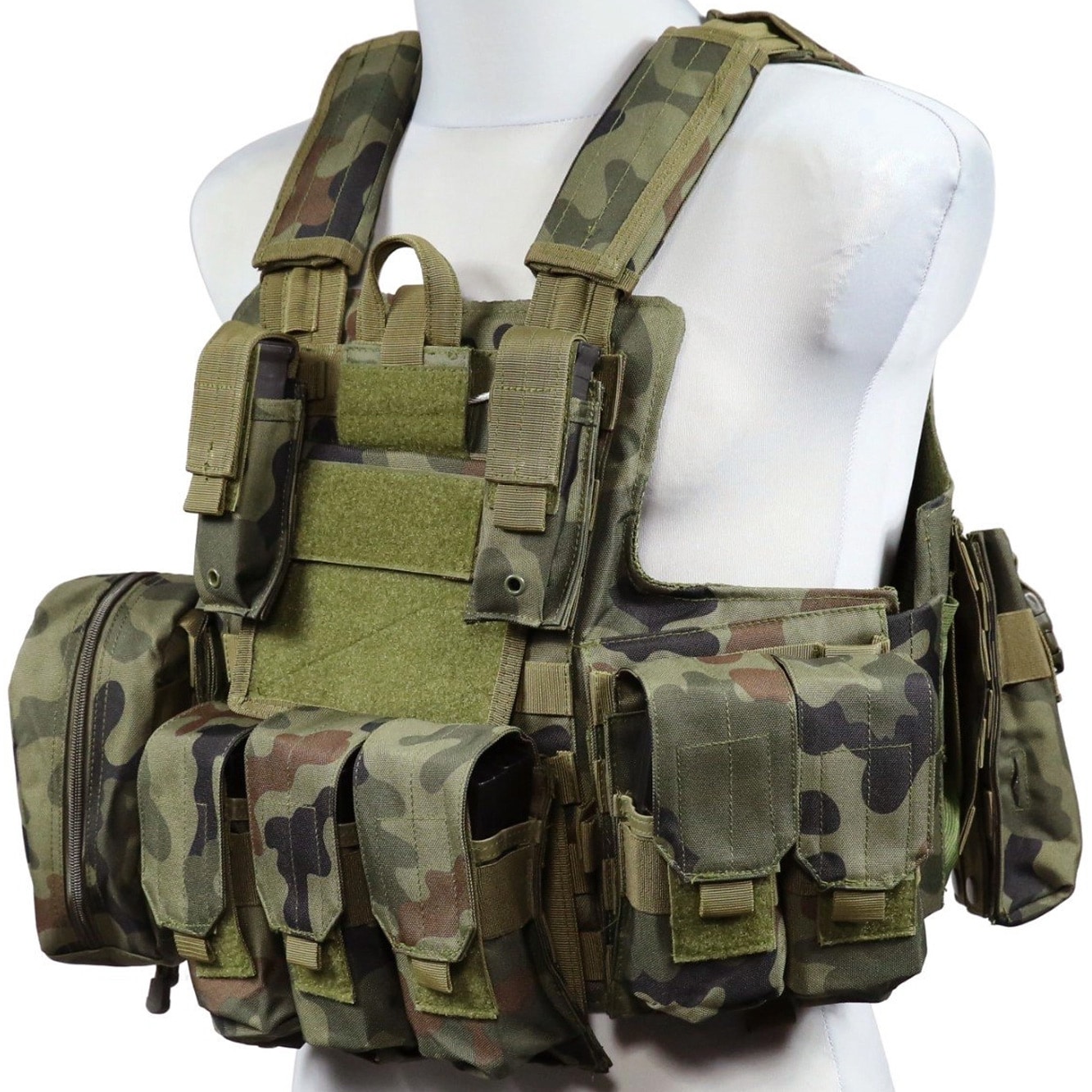 Kamizelka taktyczna GFC Tactical typu CIRAS Maritime - wz.93 Pantera PL Woodland