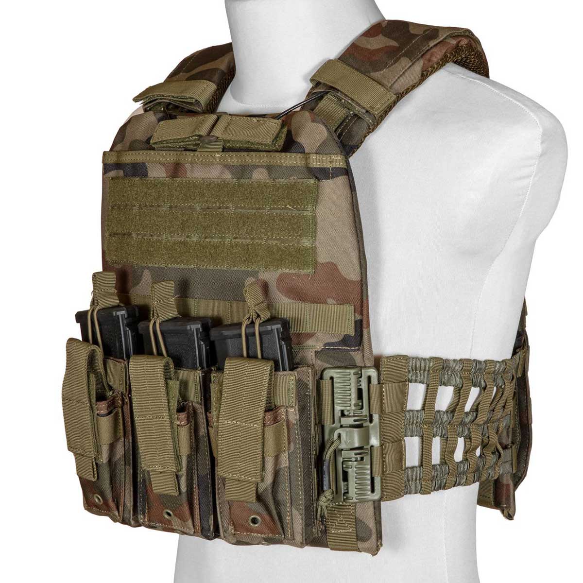 Kamizelka taktyczna GFC Tactical 9039 Basic - wz.93 Pantera PL Woodland