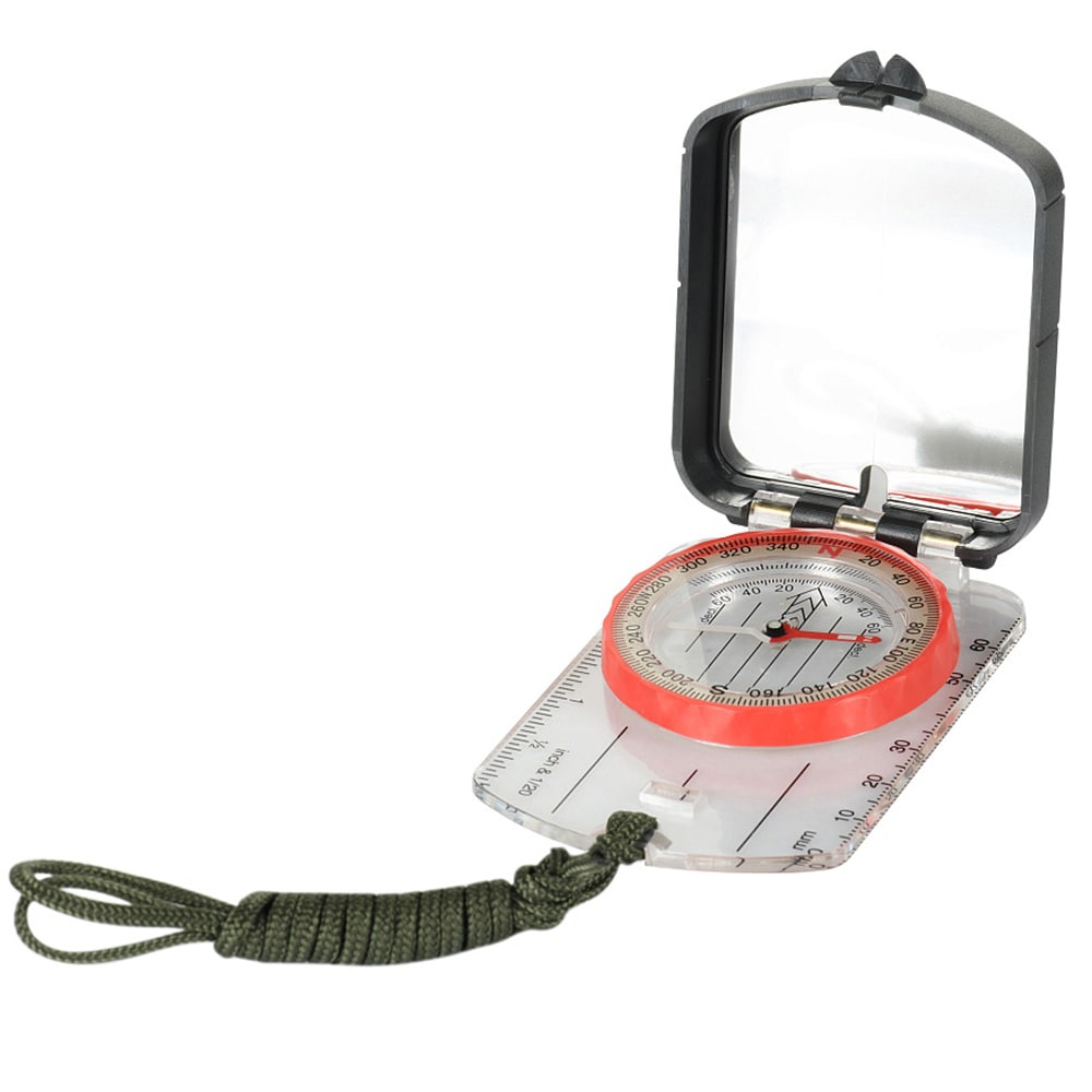 Kompas mapowy M-Tac z lusterkiem - Small