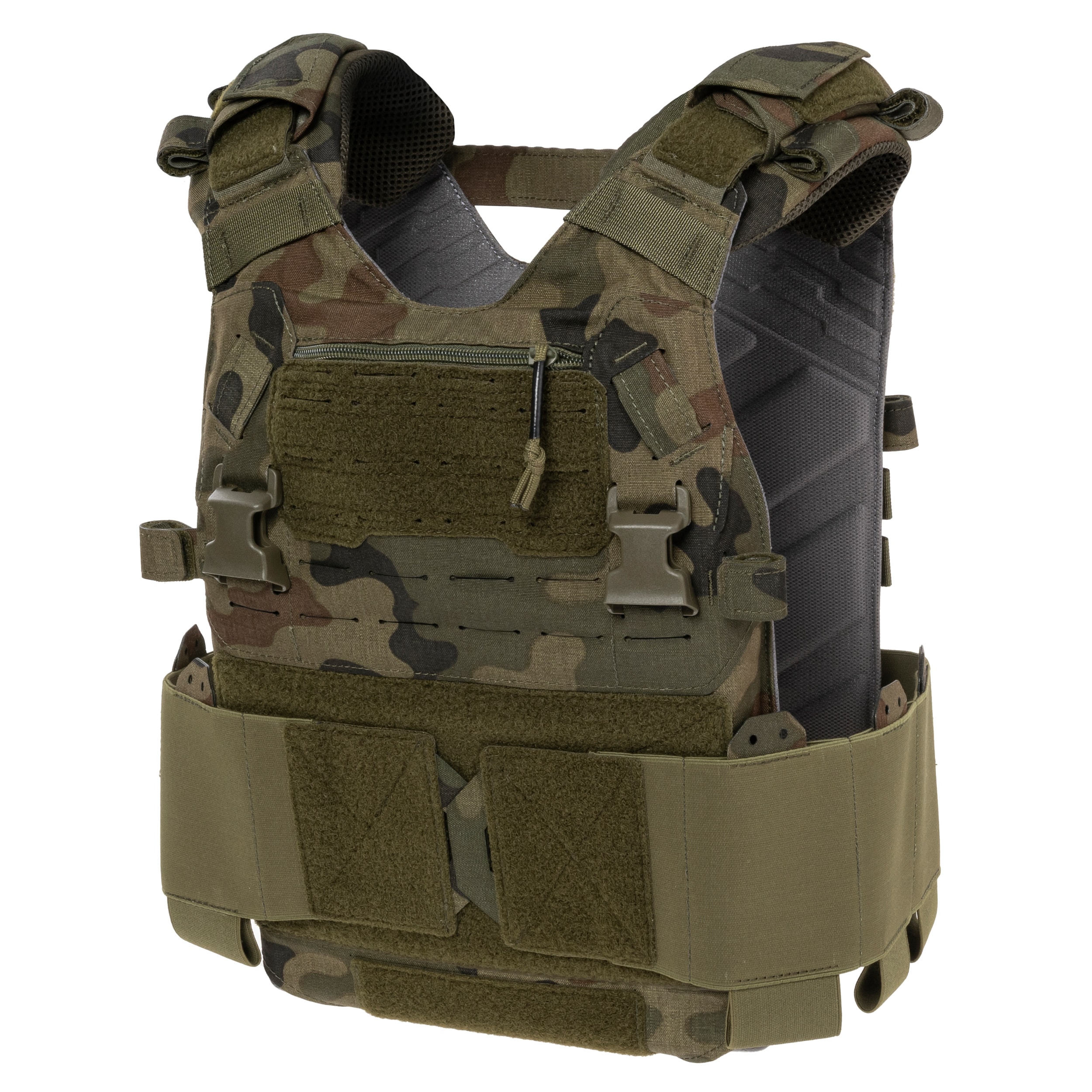Kamizelka Taktyczna Templar's Gear Crusader Plate Carrier Low Profile Gen. 4.1 - wz.93 Pantera PL Woodland