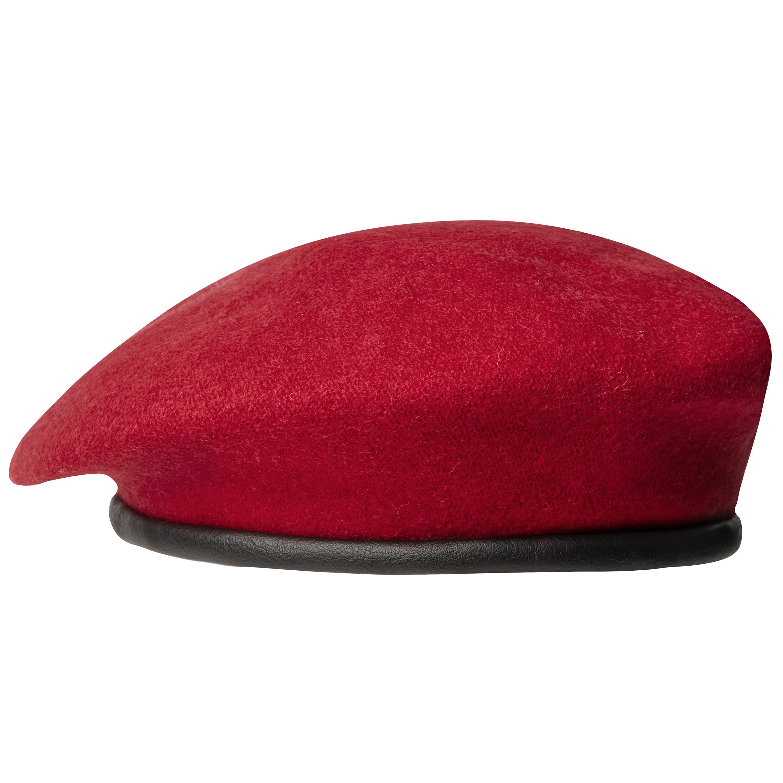Beret BB-TEX tłoczony - Bordowy