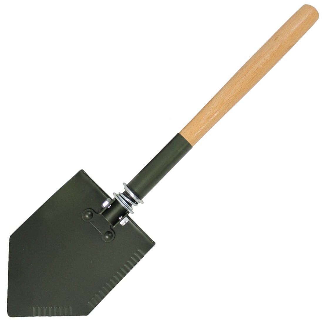 Składana Saperka MFH Wooden Handle Deluxe