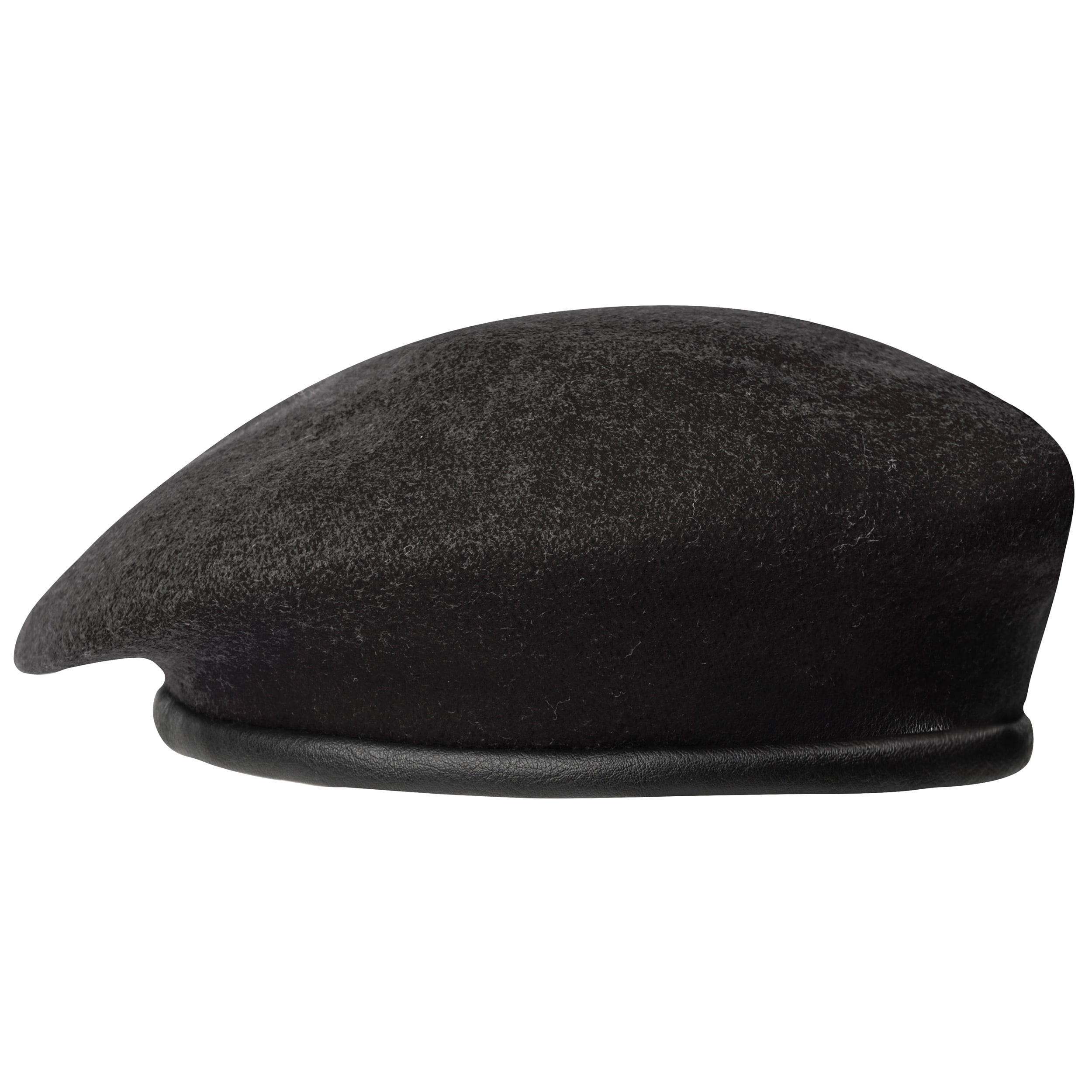 Beret BB-TEX tłoczony - Czarny