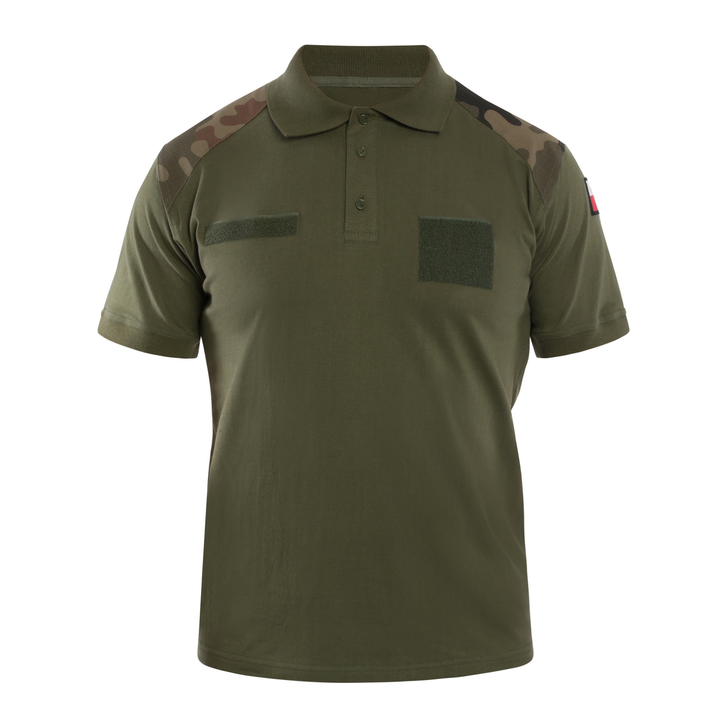 Koszulka Greg polowa Wojska Polskiego wzór 304/MON - Zielona/wz.93 Pantera PL Woodland