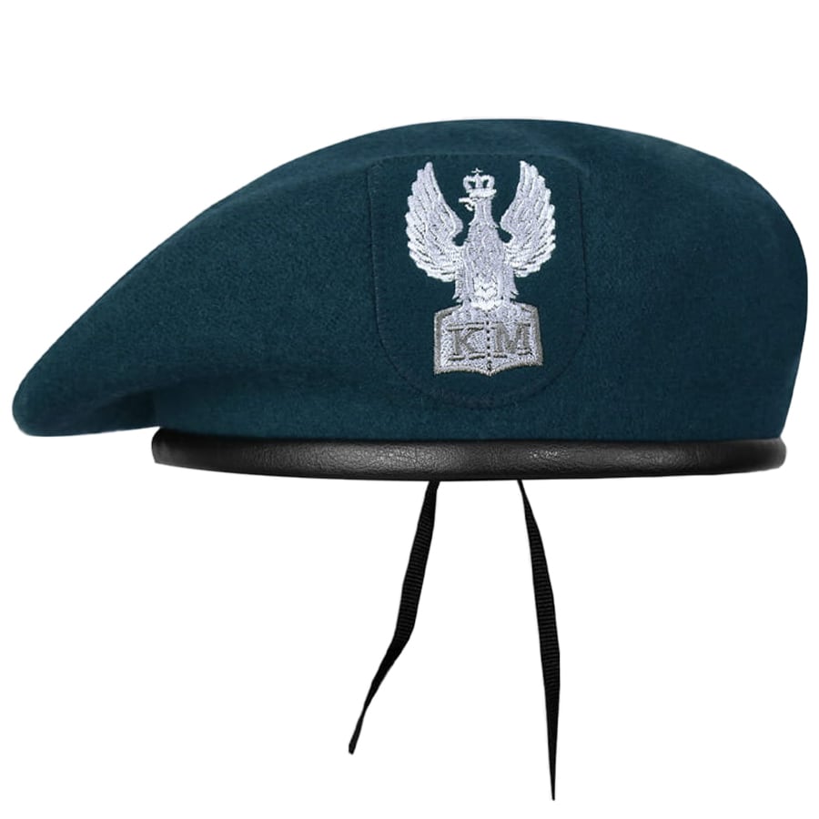 Beret BB-TEX dla klas mundurowych - Zielony