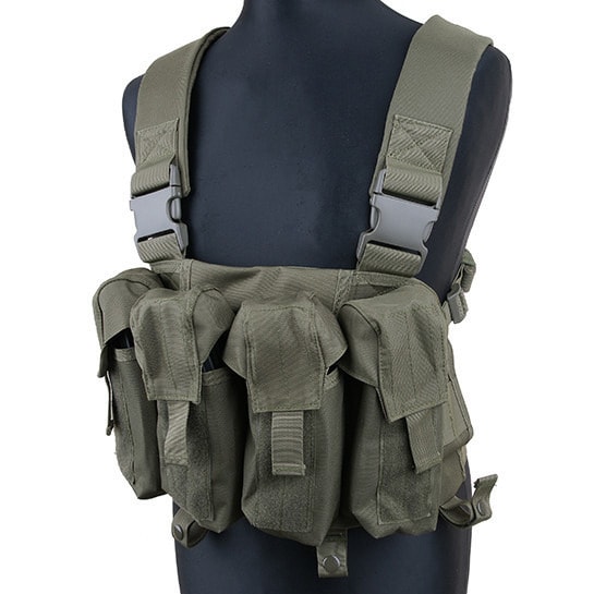 Kamizelka taktyczna typu Chest Rig - OLV