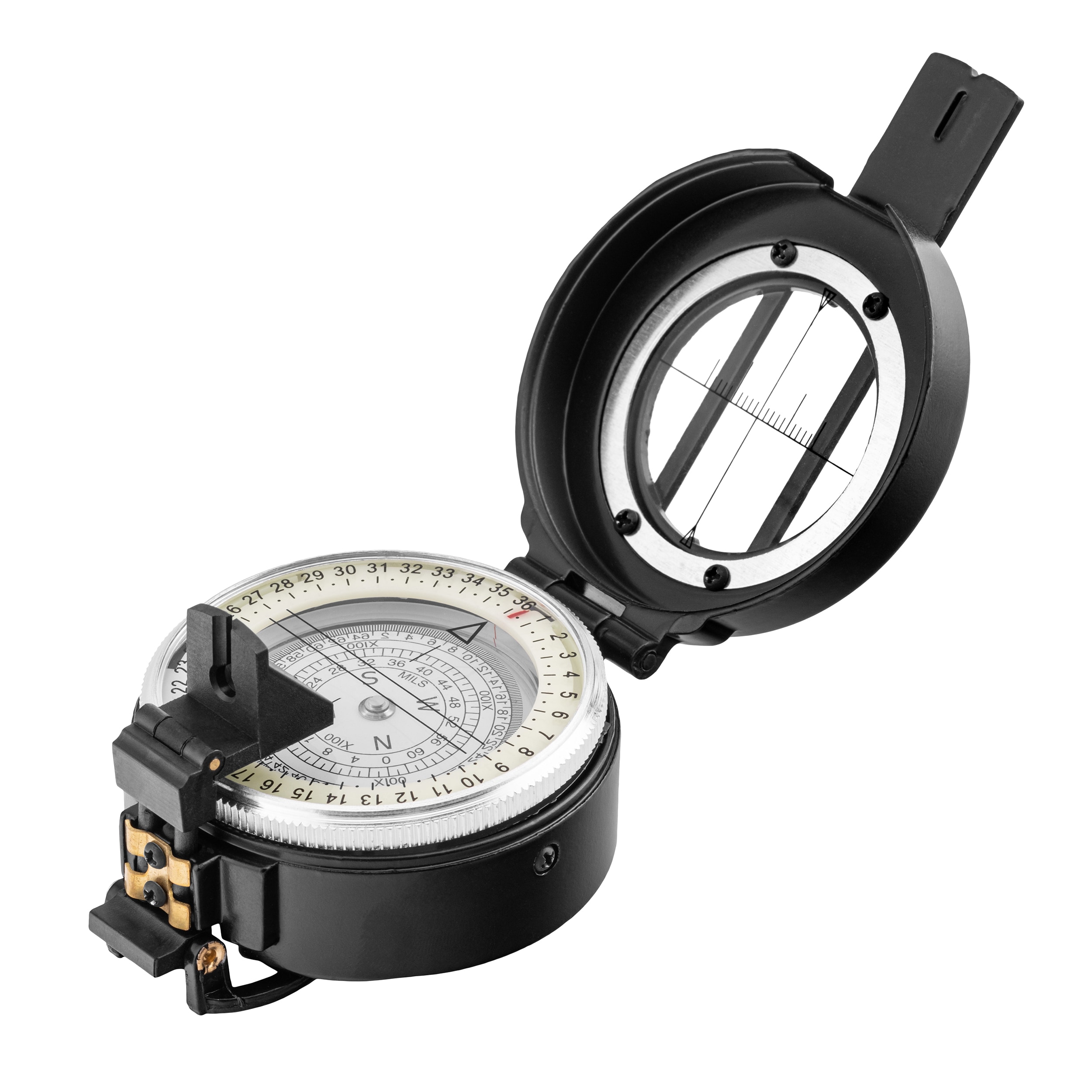 Busola Mil-Tec British Metal Lensatic Compass